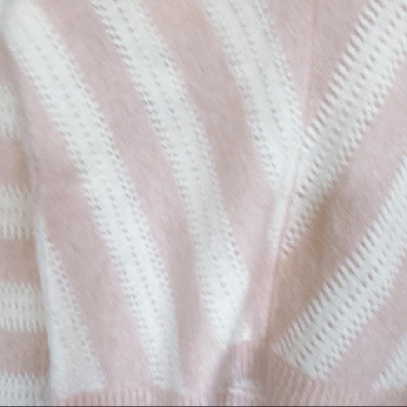 Sézane Ariel Jumper in Rose Cream Stripe - Picture 7 of 11